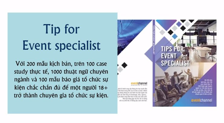 Sách hay về sự kiện – Tip for event specialist 