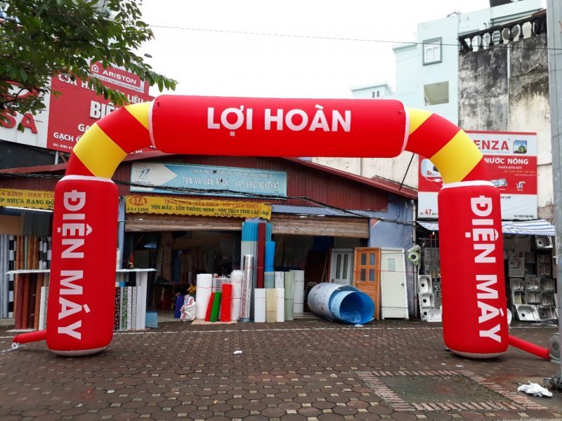 Cho thuê cổng hơi tại Nghệ An
