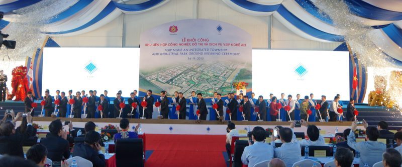 Lễ khởi công khu công nghiệp VISIP Nghệ An