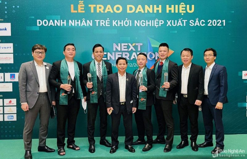 Vinh danh 4 doanh nhân trẻ Nghệ An khởi nghiệp xuất sắc năm 2021
