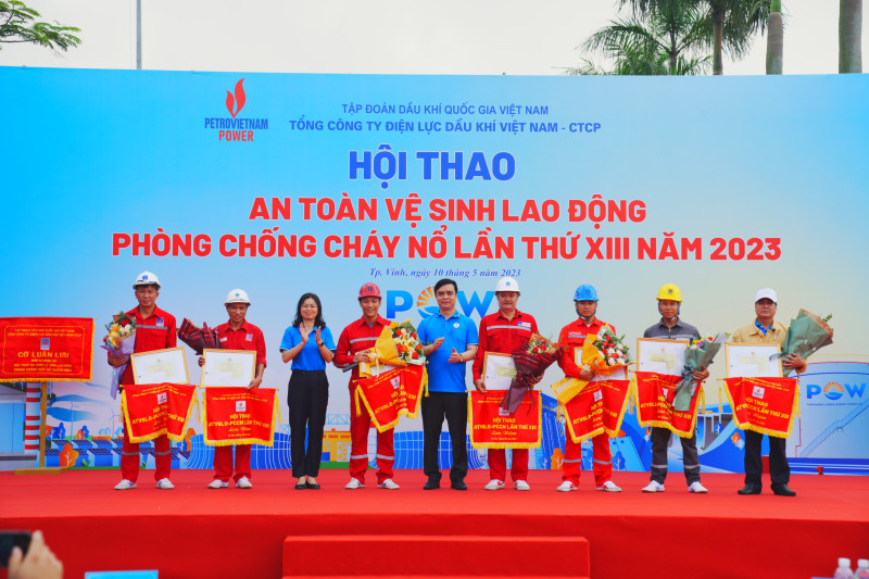Hội thao an toàn vệ sinh lao động tổng công ty điện lực Dầu khí Việt Nam - CTCP