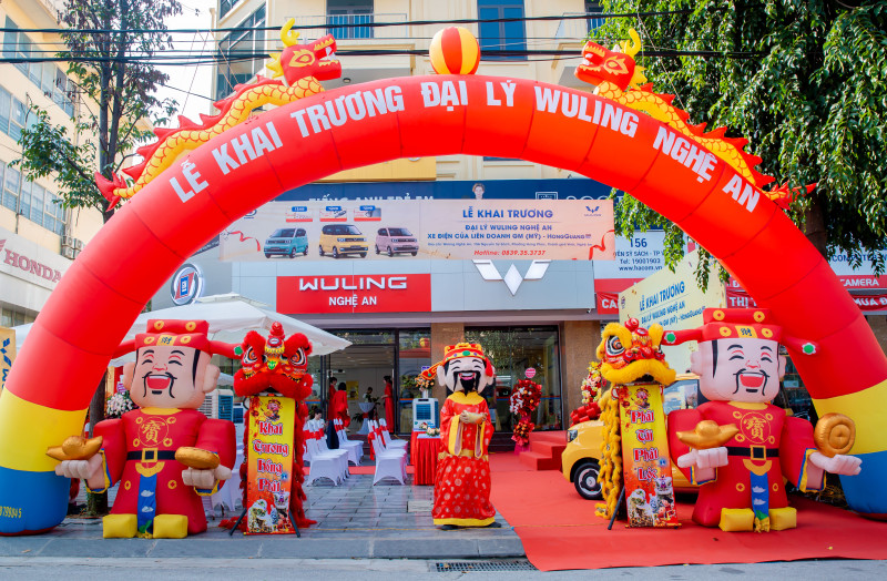 Khai trương đại lý Wuling Nghệ An